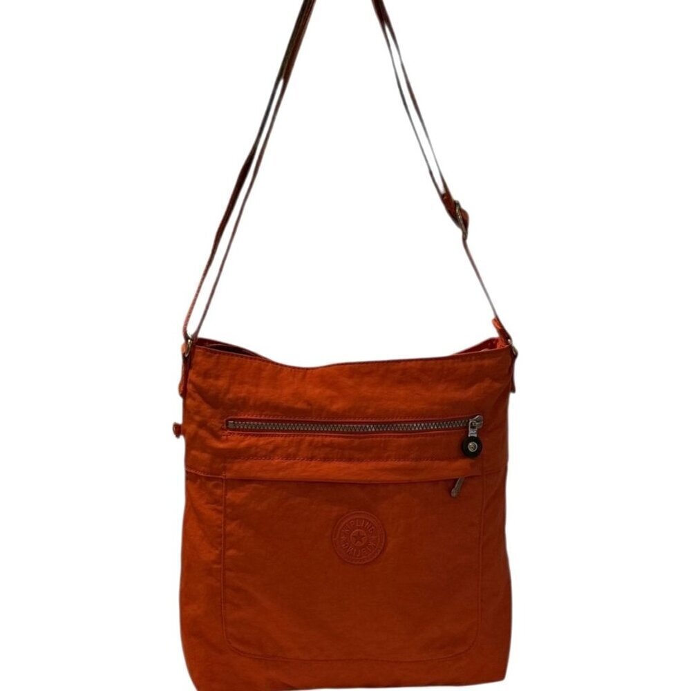Kipling Women's Vintage Crossbody Shoulder Nylon Bag Salmon Orange